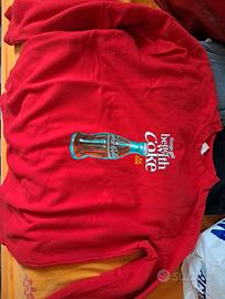 felpa coca cola taglia m  rossa Ferrari ceres c'è 