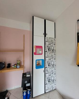 Armadio alto per cameretta bimbi