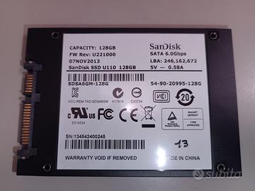 SanDisk SSD U110 120GB   codice 13