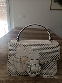 borsa a mano LIU JO modello tiberina off white