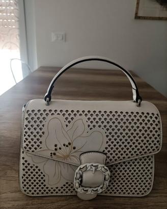 borsa a mano LIU JO modello tiberina off white