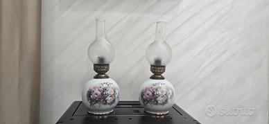 Lampade da comodino in vera porcellana 