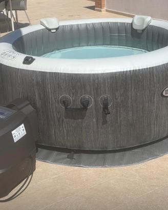 Idromassaggio da Esterno gonfiabile INTEX Pure spa