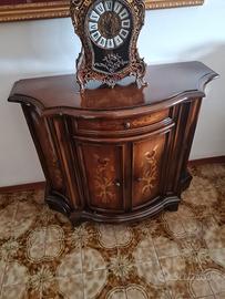Mobile Credenza Bombata in Legno Pregiato