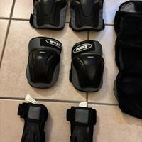 Set polsiere gomitiere ginocchiere