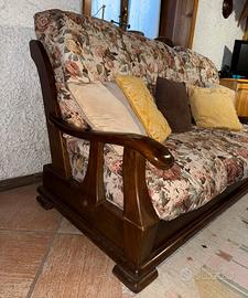 Divano in legno