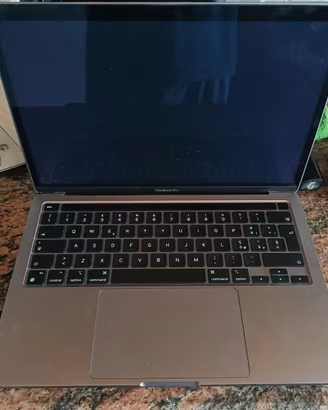 Macbook Pro 13" M2, 2022 1Tb, monitor non funziona
