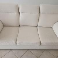 Divano 3 posti interamente sfoderabile