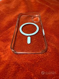 COVER MAGSAFE APPLE "RIGIDA" TRASPARENTE IPHONE 16