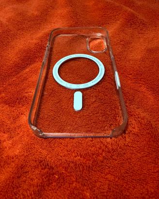 COVER MAGSAFE APPLE "RIGIDA" TRASPARENTE IPHONE 16