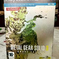 Metal Gear Solid 3 Snake Eater PS2 Steelbook ITA