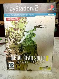 Metal Gear Solid 3 Snake Eater PS2 Steelbook ITA