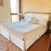 Letto matrimoniale in ferro battuto ditta Cantori