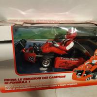 Rc model go kart michael schumacher 