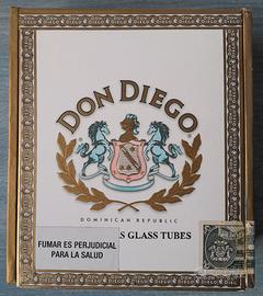 Scatola Sigari Don Diego Repubblica Dominicana
