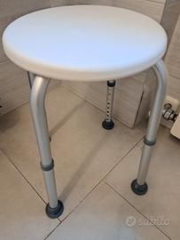 sgabello da doccia nuovo