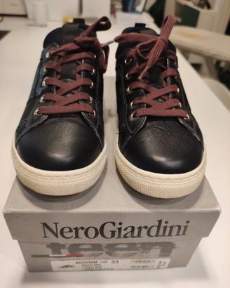 Scarpe Sneakers da bambina Nero Giardini tg. 33