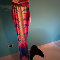 Costume sirena nuoto bimba