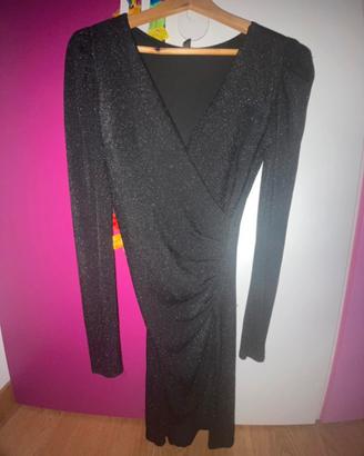 vestito cin brillantini