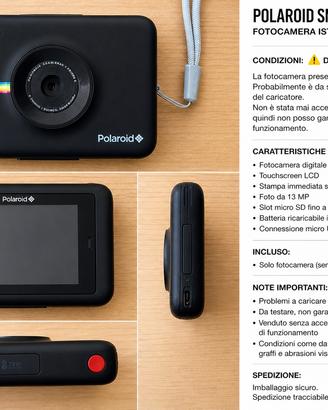 Polaroid Snap Touch – Fotocamera Istantanea
