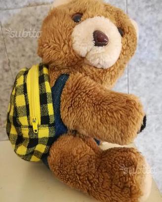 Orsetto Bambola Jeans Zainetto Borsa per bimba
