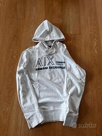 Armani Exchange AX Felpa Bianca quasi nuova