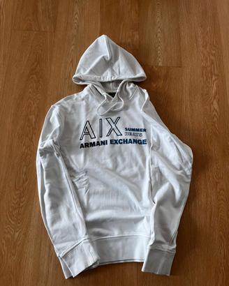 Armani Exchange AX Felpa Bianca quasi nuova