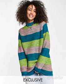 Reclaimed Vintage - Maglione unisex extra largo S