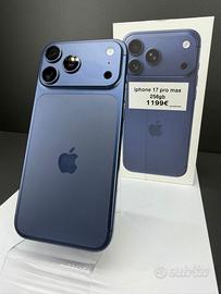 IPHONE 17 PRO MAX 256GB PARI AL NUOVO