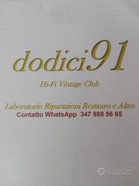 Riparazioni HI FI Vintage