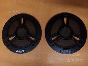 Coppia griglie circolari per altoparlanti auto