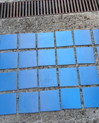 Piastrelle Vintage Blu Cobalto