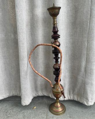 Narghilè in ottone vintage