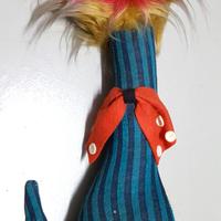 Gatto peluche Sperlari Alemagna Motta anni 60