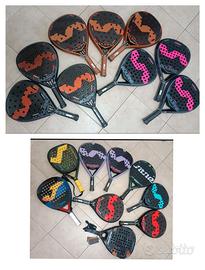 18 racchette nuove 