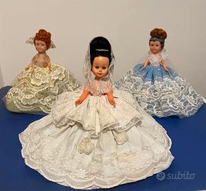 Tre Damine, Bambole da Collezione