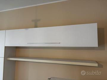 mobile bianco sospeso mondo convenienza