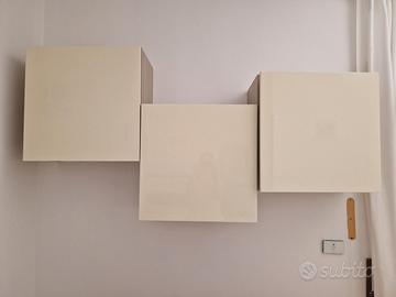Soggiorno, letto, credenza, appendiabiti