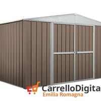Box in lamiera di Acciaio 360x260cm 9mq tortora