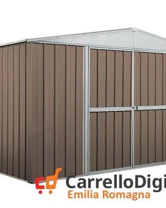 Box in lamiera di Acciaio 360x260cm 9mq tortora