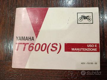 libretto Yamaha TT 