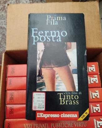 Collana video VHS editore Espresso sigillate