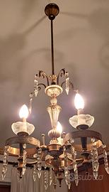 3 lampadari vintage
