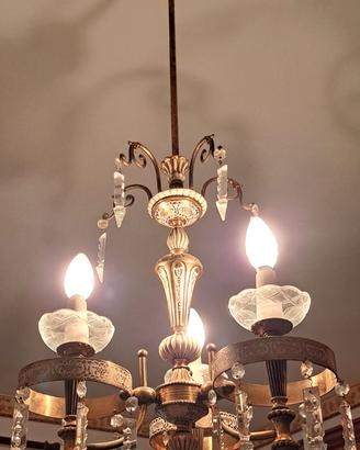 3 lampadari vintage