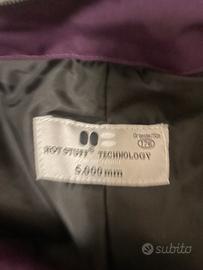 Tuta da sci. Pantalone, pettorina + giacca.