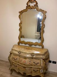 specchiera in stile veneziano 