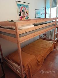  letto a castello e letto matrimoniale