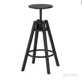 Coppia di Sgabello bar, nero, 63-74 cm
 nero leg