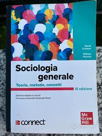 Sociologia generale - Teorie, metodo, concetti