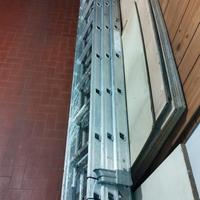 Scala a sfilo telescopica regolabile
